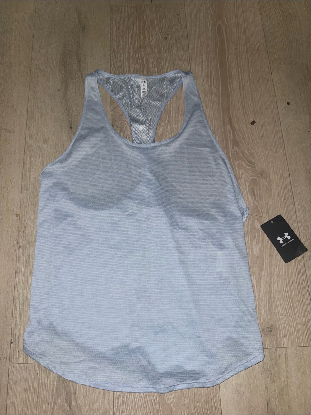 Under Armour Light Blue Performance Racerback Tank